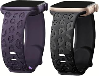 Apple ile Uyumlu Watch 11 10 42-46mm / 9 8 7 6 5 4 3 2 1 SE Ultra Uyumlu 49-45-44-42-38-40-41mm Leopar Desenli 2’li Silikon Kordon Seti — %21 İndirim | Amazon TR Fırsatı