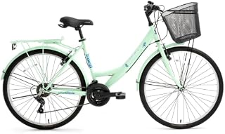 Bisan Lotus 26 Jant Şehir Bisikleti 21 Vites 44 Cm Çelik Kadro V-Fren Mint Yeşili — %38 İndirim | Amazon TR Fırsatı