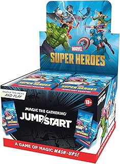 Magic: The Gathering – Marvel Super Heroes Jumpstart Booster Display (24 Packs) — %25 İndirim | Amazon TR Fırsatı