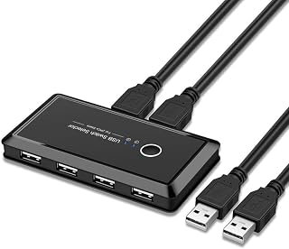 4685 Usb 4 port Hub 2 Kasa Pc Bilgisayar Kvm Switch Splitter Çoklayıcı — %24 İndirim | Amazon TR Fırsatı