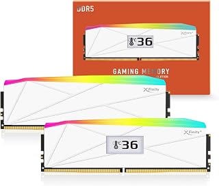 V-Color Manta XFinity+ OLED ARGB 32GB (2x16GB) DDR5 6400MT/s CL32 1.4V, Intel XMP 3.0, SK Hynix IC, Beyaz Masaüstü Bellek RAM / OTMXFL1664832WWK — %21 İndirim | Amazon TR Fırsatı
