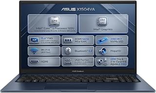 Asus Vivobook 15 Core 5 120U 8GB 512GB SSD 15.6″ FHD Windows 11 Pro Laptop, Notebook X1504VA-BQ5387 008 — %39 İndirim | Amazon TR Fırsatı
