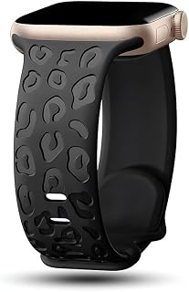 Apple ile Uyumlu Watch 11 10 42mm – 6 7 8 9 10 Se Uyumlu 38-40-41mm Leopar Desenli Silikon Kordon — %40 İndirim | Amazon TR Fırsatı