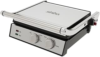 Sinbo SSM-2598 Izgara ve Tost Makinesi 2000W Döküm Plakalı Ayarlanabilir Isı ve Zaman Kontrollü — %21 İndirim | Amazon TR Fırsatı