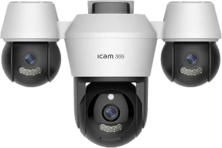 Q361, 3 Lens Hareketli, 9 Mp Çözünürlük, Akıllı Wifi Ptz Güvenlik Kamerası — %29 İndirim | Amazon TR Fırsatı