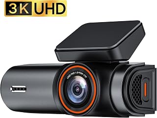 Juo C10 Pro 3K UHD HDR WiFi Ekranlı Araç Kamerası 170 Derece Geniş Açı Gece Görüş G-Sensörlü Araç İçi Kamera — %31 İndirim | Amazon TR Fırsatı