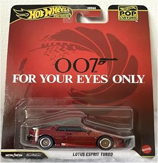 Hot Wheels Premium Pop Culture 007 Lotus Esprit Turbo, Kırmızı — %41 İndirim | Amazon TR Fırsatı