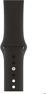 Powerfox Apple Watch 2/3/4/5/6/7/8/SE ile Uyumlu 38/40/41mm Silikon Kordon, Siyah — %25 İndirim | Amazon TR Fırsatı