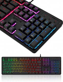 Redragon K521-RGB Netherbane Kablolu 104 Tuşlu Membran Türkçe Oyun Klavyesi — %22 İndirim | Amazon TR Fırsatı
