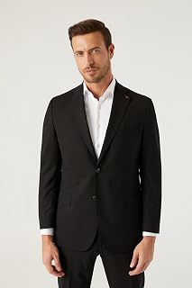 Ds Damat Comfort Fit Siyah Düz Takim Elbise — %30 İndirim | Amazon TR Fırsatı