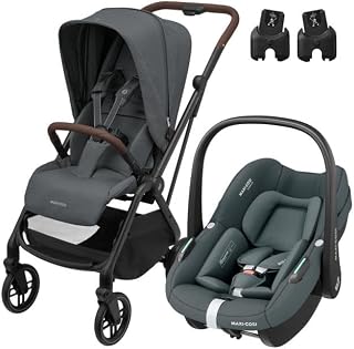 Maxi-Cosi Leona2-Pebble S Tek Elle Katlanabilen Ultra Kompakt Çift Yönlü Seyahat Sistem Bebek Arabası Graphite — %24 İndirim | Amazon TR Fırsatı