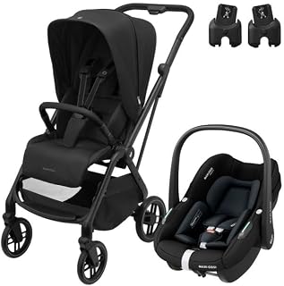 Maxi-Cosi Leona2-Pebble S Tek Elle Katlanabilen Ultra Kompakt Çift Yönlü Seyahat Sistem Bebek Arabası Black — %24 İndirim | Amazon TR Fırsatı