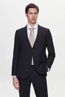 Ds Damat Regular Fit Koyu Lacivert Düz Takim Elbise — %30 İndirim | Amazon TR Fırsatı