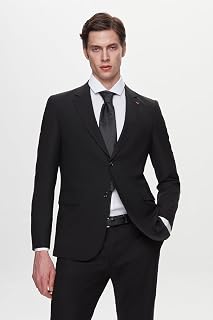 Ds Damat Regular Fit Siyah Düz Travel Takim Elbise — %30 İndirim | Amazon TR Fırsatı