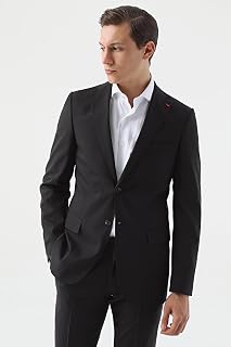 Ds Damat Slim Fit Siyah Düz Travel Takim Elbise — %30 İndirim | Amazon TR Fırsatı