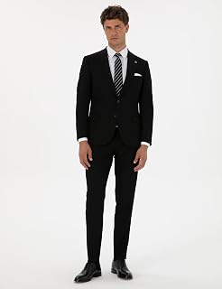 Pierre Cardin Erkek Siyah Takım Elbise 50305683-VR046 — %30 İndirim | Amazon TR Fırsatı