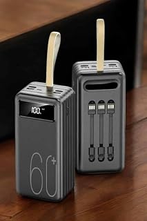 Powerbank 60.000 MAH 4 Portlu Uzun Şarj Süreli Dijital Göstergeli — %23 İndirim | Amazon TR Fırsatı
