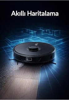 ROBO Trident T23S Serisi Akıllı Lazer Navigasyonlu Robot Süpürge Siyah — %38 İndirim | Amazon TR Fırsatı