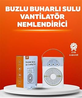 Mini USB Klima Fan | 3 Kademeli Spreyli Hava Soğutucu Taşınabilir — %40 İndirim | Amazon TR Fırsatı