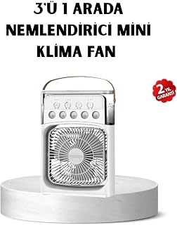 USB Bağlantılı Taşınabilir Mini Klima Fan 500ML Su Hazneli ve Sessiz Çalışma — %40 İndirim | Amazon TR Fırsatı