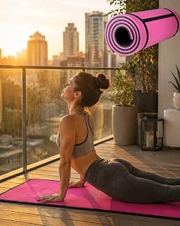10 mm Egzersiz Matı Pilates Yoga Aerobik İçin Kaymaz Yüzey Kolay Temizlenebilir — %33 İndirim | Amazon TR Fırsatı