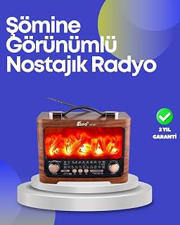 Taşınabilir Kamp Hoparlörü – Solar Şarjlı Şömine Efektli 7W Güçlü Ses — %26 İndirim | Amazon TR Fırsatı
