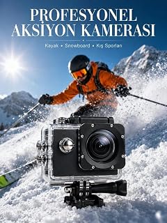 Ultra HD Video Çekimi İçin Profesyonel Aksiyon Kamerası — %38 İndirim | Amazon TR Fırsatı