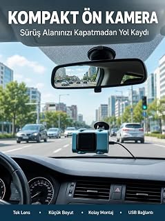 Kompakt Dash Kamera USB Şarj TF Kart Destekli Yeni Nesil — %40 İndirim | Amazon TR Fırsatı