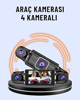 170° Geniş Açı 4 Kameralı Araç Kamerası Hareket Algılamalı — %40 İndirim | Amazon TR Fırsatı