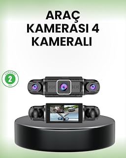 GPS’li 4 Kameralı Araç İç Dış Kayıt Sistemi 1080P WiFi Destekli — %40 İndirim | Amazon TR Fırsatı
