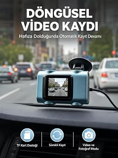 Mini Araç İçi Kamera Sürekli Kayıt Geniş Açılı Yeni Nesil — %40 İndirim | Amazon TR Fırsatı