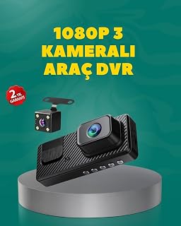 Full HD 1080P Araç Kamerası | Gece Görüşlü Döngü Kayıt ve Geri Görüş — %38 İndirim | Amazon TR Fırsatı