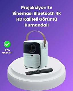 Çoklu Giriş Destekli Projektör – HDMI USB ve Kulaklık Bağlantı Seçenekleriyle Geniş Uyumluluk — %44 İndirim | Amazon TR Fırsatı