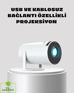Kablosuz Bağlantılı Full HD Ev Sinema Projeksiyonu 160 ANSI Lümen — %40 İndirim | Amazon TR Fırsatı