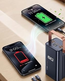Ultra Güçlü Powerbank 80000 mAh Çoklu Cihaz Şarj Destekli LED Ekranlı Taşınabilir Batarya — %41 İndirim | Amazon TR Fırsatı