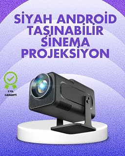 180° Dönebilen Gövde Tasarımıyla Tavan Yansıtmalı Taşınabilir Projektör — %44 İndirim | Amazon TR Fırsatı