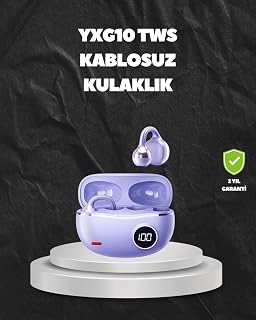 YXG10 TWS Kablosuz Kulak İçi – Elmacık Kemiği İletimli Şık ve Hafif — %42 İndirim | Amazon TR Fırsatı