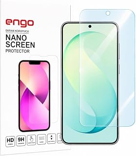 Engo Samsung Galaxy S26 Fe İle Uyumlu Ekran Koruyucu SM-S741B Nano Parlak 9H Kırılmaz Esnek Cam Çizilmeye Dayanıklı Şeffaf — %26 İndirim | Amazon TR Fırsatı