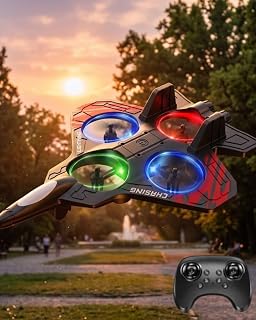 Uzaktan Kumandalı Drone Uçak LED Işıklı 360 Derece Akrobatik Hareket Özellikli — %41 İndirim | Amazon TR Fırsatı