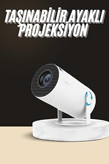 Ayaklı Projeksiyon Taşınabilir Mini Projektör Sinema Projektörü Android — %58 İndirim | Amazon TR Fırsatı