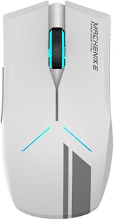 Machenike M721 Tri Modlu Kablosuz Oyuncu Mouse SG8925 10000 DPI RGB Bluetooth Beyaz — %26 İndirim | Amazon TR Fırsatı