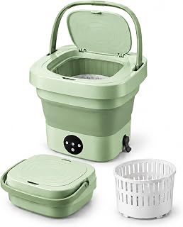 Coverzone Taşınabilir Katlanabilir Mini Çamaşır Makinesi Sıkma Sepetli B68 — %21 İndirim | Amazon TR Fırsatı
