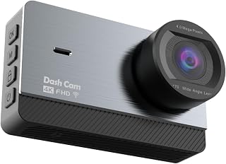 4K FHD Araç Kamerası, 170° Ön ve 120° İç Kamera, Gece Görüşlü Dash Cam, 4 Kızılötesi LED, F2.0 Diyafram, G-Sensör, — %20 İndirim | Amazon TR Fırsatı
