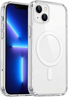 iPhone 13-14 için Mika Serisi Mag-safe ile Uyumlu Crystal Clear Süper Sararmaz Şeffaf Materyal ve Yeni Nesil Manyetik (Mika iPhone 13-14) — %50 İndirim | Amazon TR Fırsatı