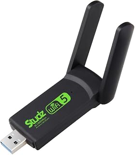 Studz Dual Band USB 3.0 Adaptör Kablosuz Wifi Alıcı AC1300 Wireless Adaptör — %24 İndirim | Amazon TR Fırsatı